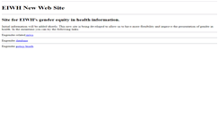Desktop Screenshot of engender.eurohealth.ie