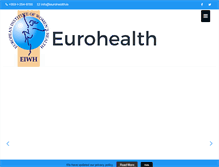 Tablet Screenshot of eurohealth.ie
